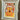 Mini Framed Cat Art Refrigerator Magnet: Chicken Cat